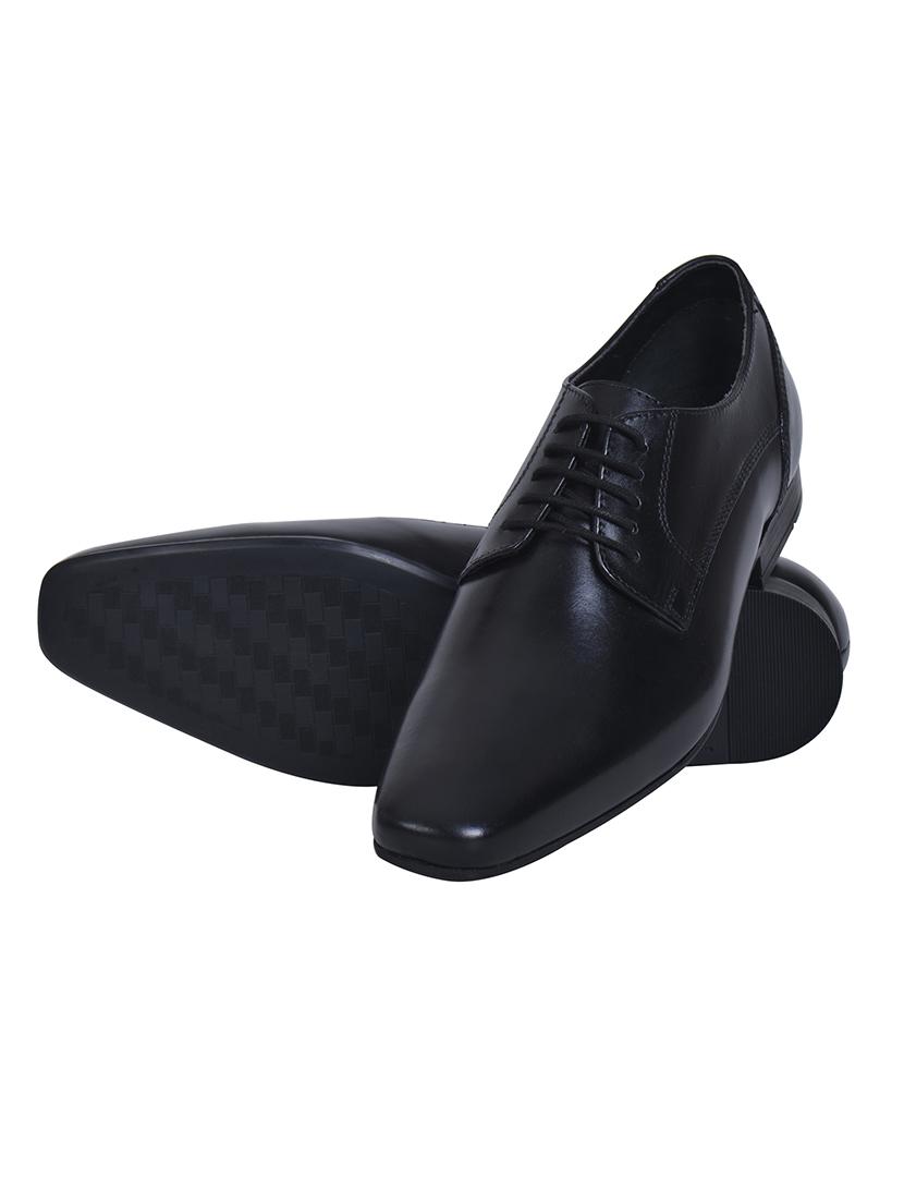 black leather lace up shoes - 17636704 - Zoom Image - 5