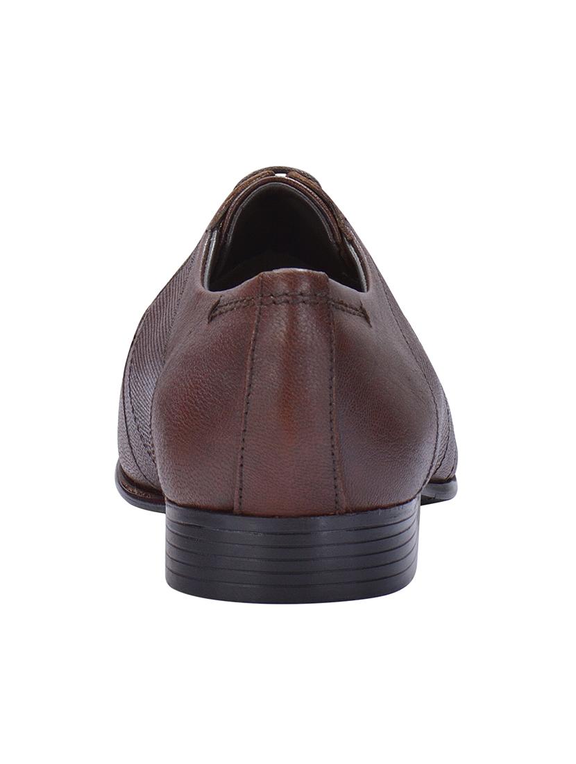 brown leather lace up shoes - 17636713 - Zoom Image - 4