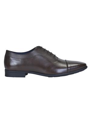 brown leather oxfords shoes - 17636719 - Standard Image - 2