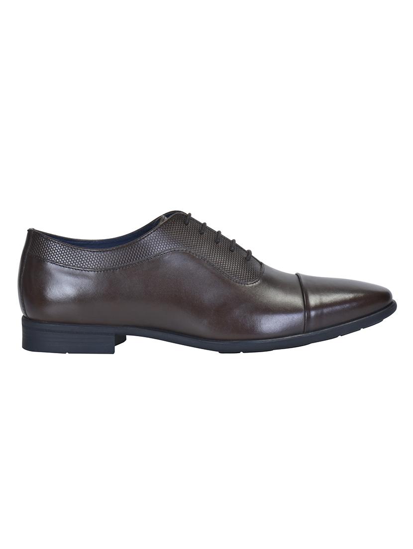 brown leather oxfords shoes - 17636719 - Zoom Image - 2
