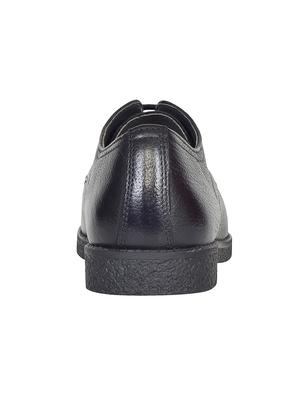 black leather lace up shoes - 17636720 - Standard Image - 3