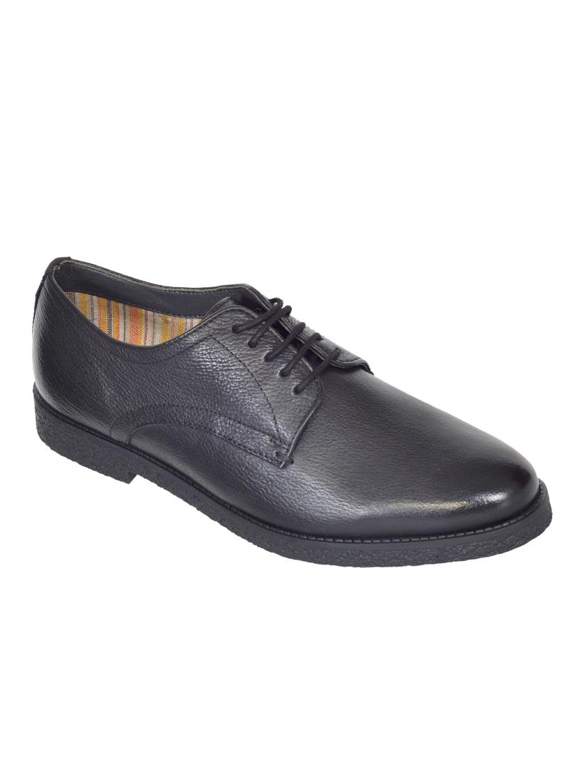 black leather lace up shoes - 17636720 - Zoom Image - 1