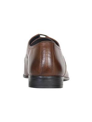 brown leather derbis shoes - 17636721 - Standard Image - 3