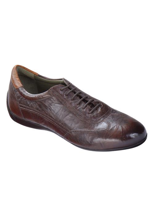 brown leather oxfords shoes - 17636738 - Standard Image - 1