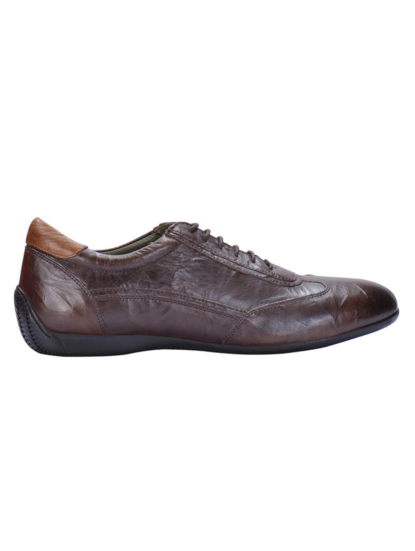 brown leather oxfords shoes - 17636738 - Zoom Image - 2