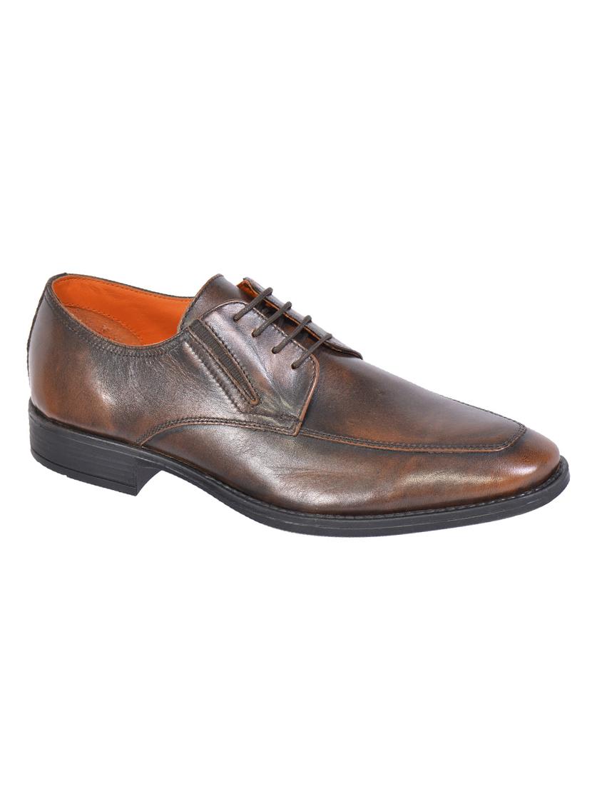 brown leather lace up shoes - 17636747 - Zoom Image - 1