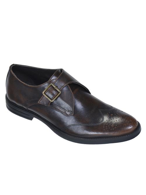 tan leather lace up shoes - 17636754 - Standard Image - 1