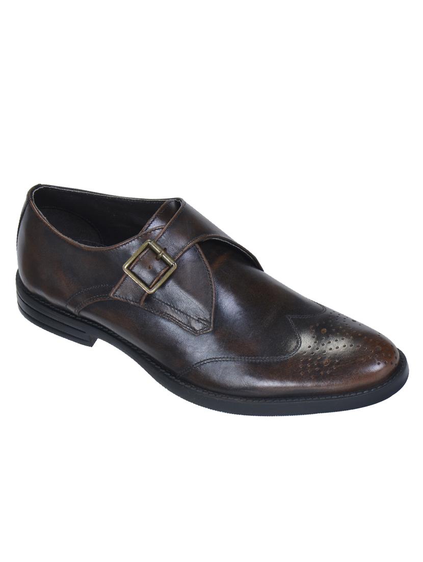 tan leather lace up shoes - 17636754 - Zoom Image - 1