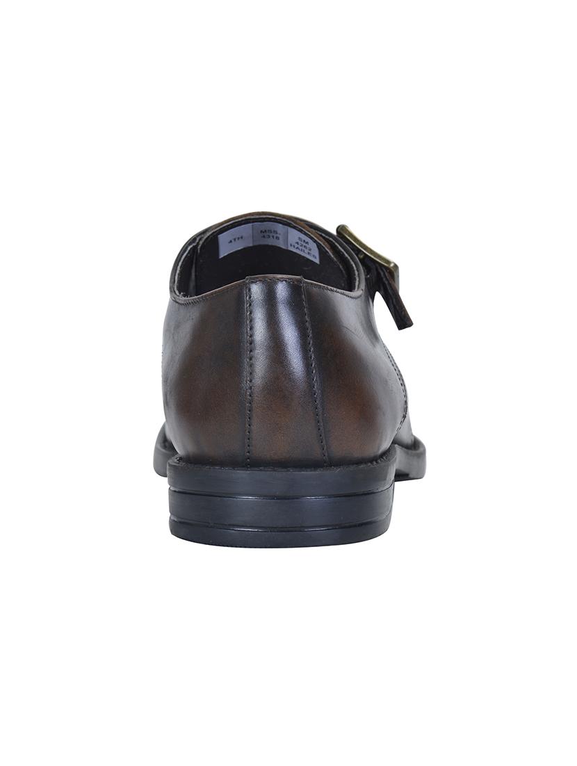 tan leather lace up shoes - 17636754 - Zoom Image - 3