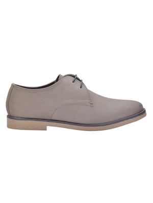 grey leather lace up shoes - 17636760 - Standard Image - 2