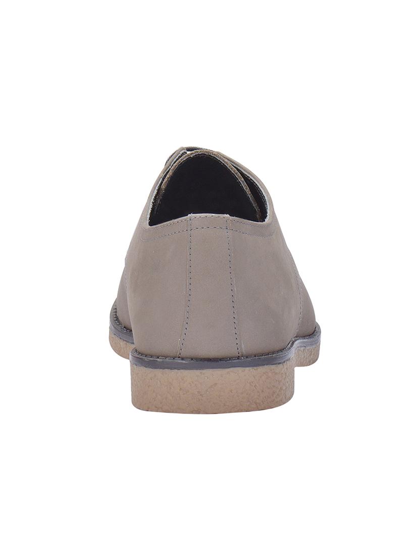 grey leather lace up shoes - 17636760 - Zoom Image - 3
