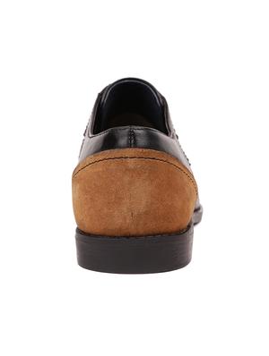 black leather derbis shoes - 17636761 - Standard Image - 3