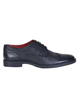 black leather derbis shoes - 17636772 - Standard Image - 2