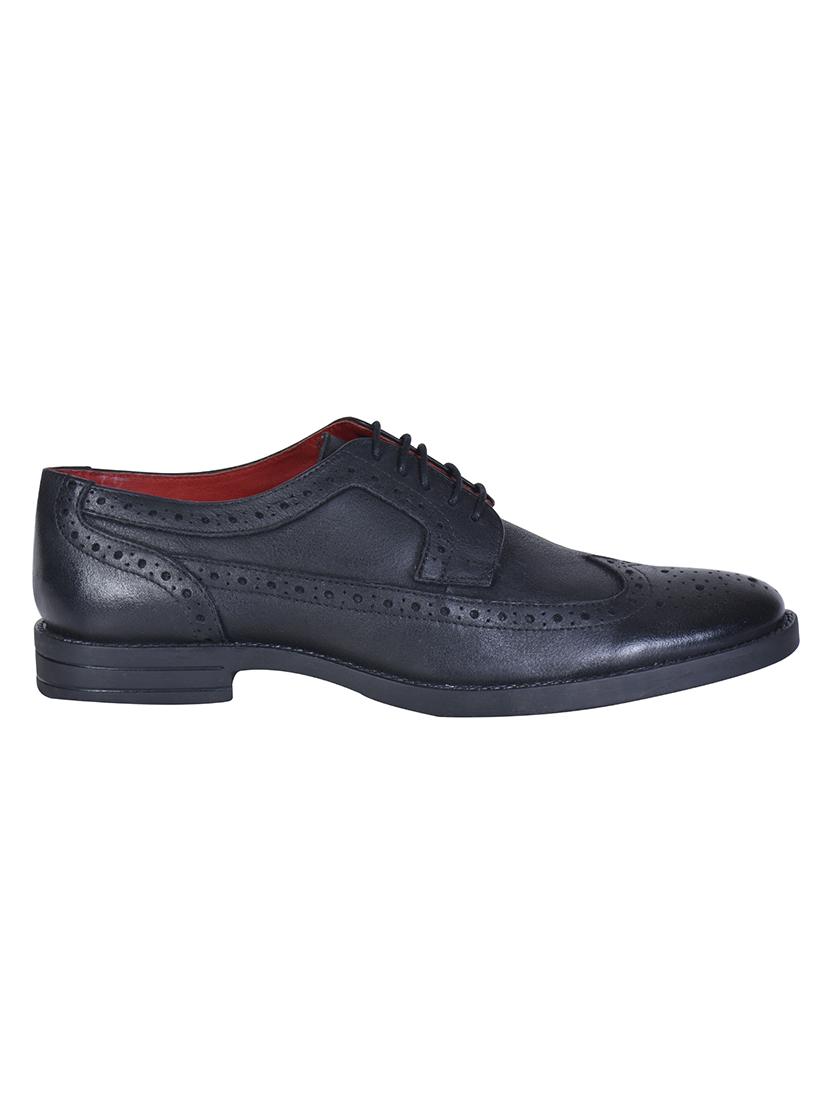black leather derbis shoes - 17636772 - Zoom Image - 2