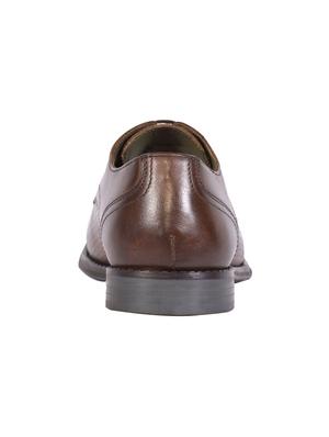 brown leather derbis shoes - 17636780 - Standard Image - 3