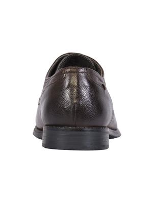 brown leather lace up shoes - 17636789 - Standard Image - 3