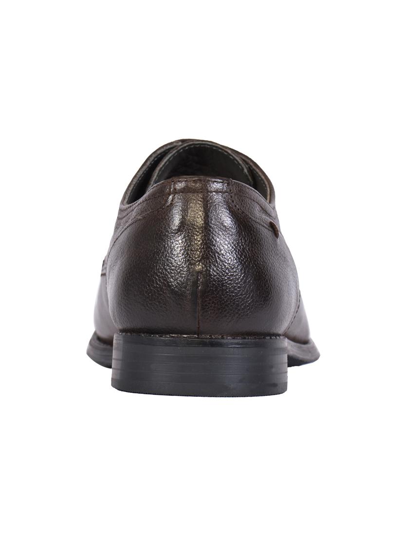 brown leather lace up shoes - 17636789 - Zoom Image - 3
