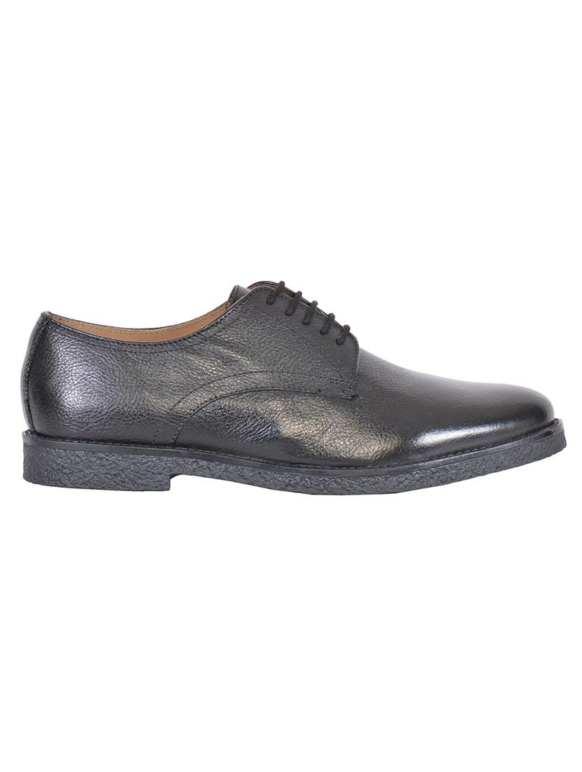 black leather lace up shoes - 17636797 - Zoom Image - 2