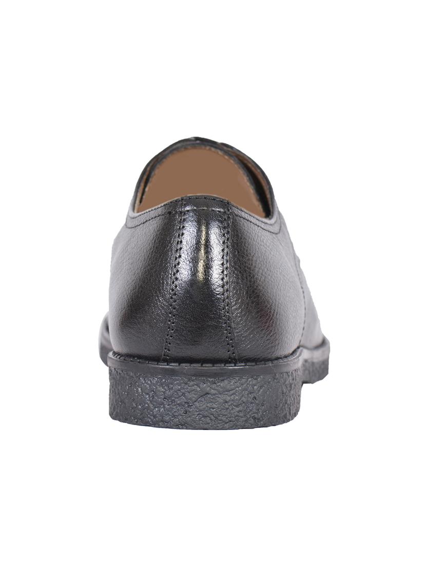 black leather lace up shoes - 17636797 - Zoom Image - 3