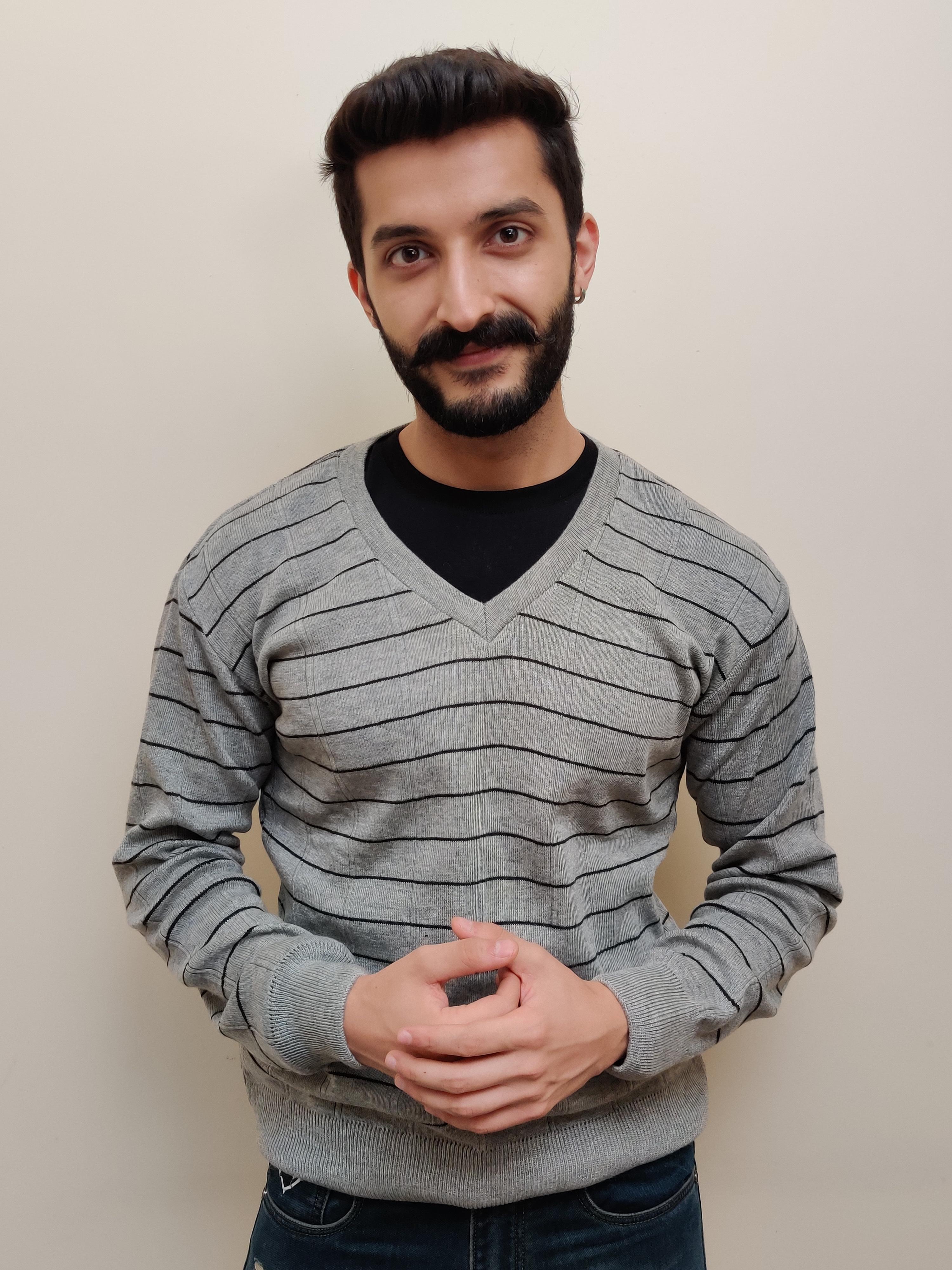 men woolen full sleeve sweater - 17636875 - Zoom Image - 1