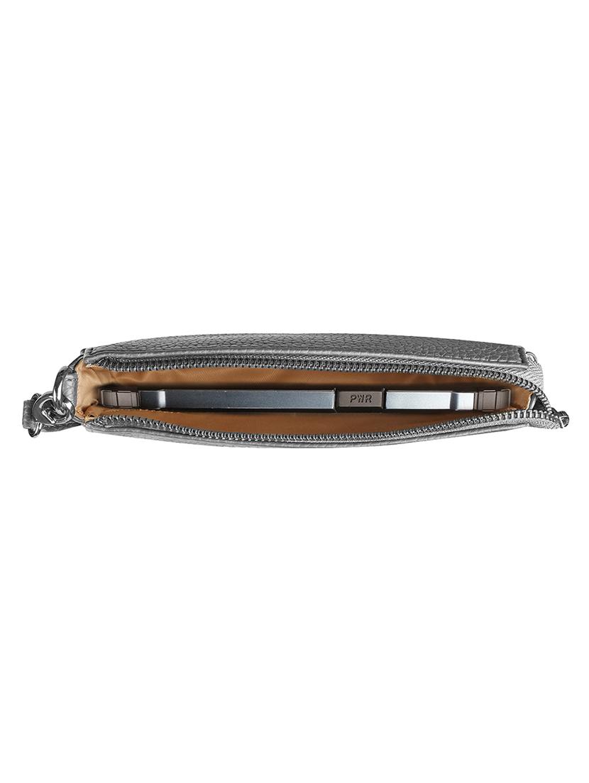 grey leatherette (pu) regular sling bag - 17637595 - Zoom Image - 3