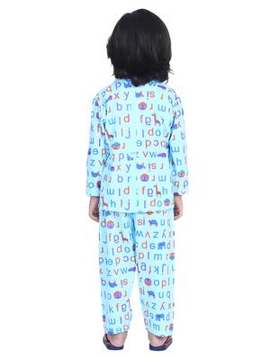 light blue pyjama set nightwear - 17637749 - Standard Image - 3