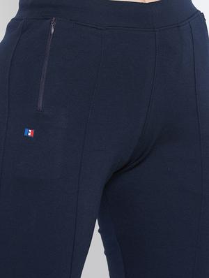 high rise solid track pant - 17638315 - Standard Image - 5