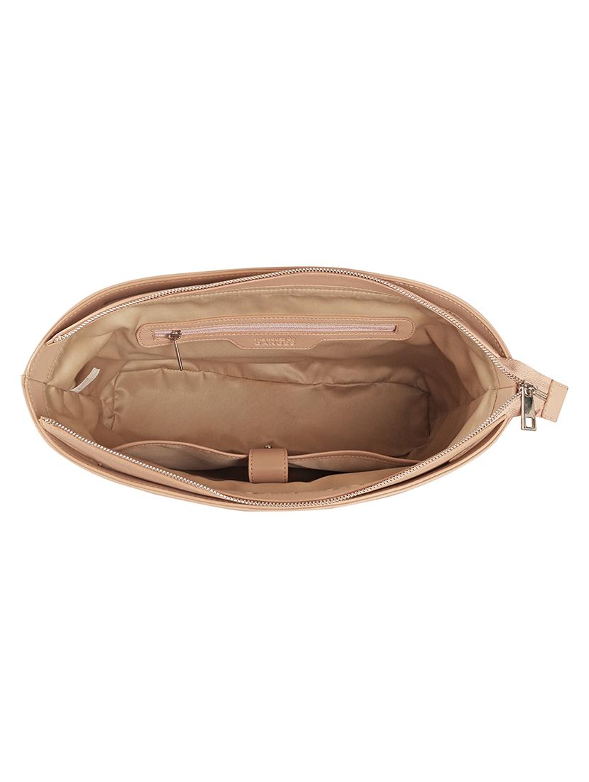 nude leatherette (pu) regular tote - 17639962 - Zoom Image - 3