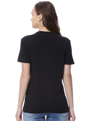 round neck graphic print tee - 17640192 - Standard Image - 3