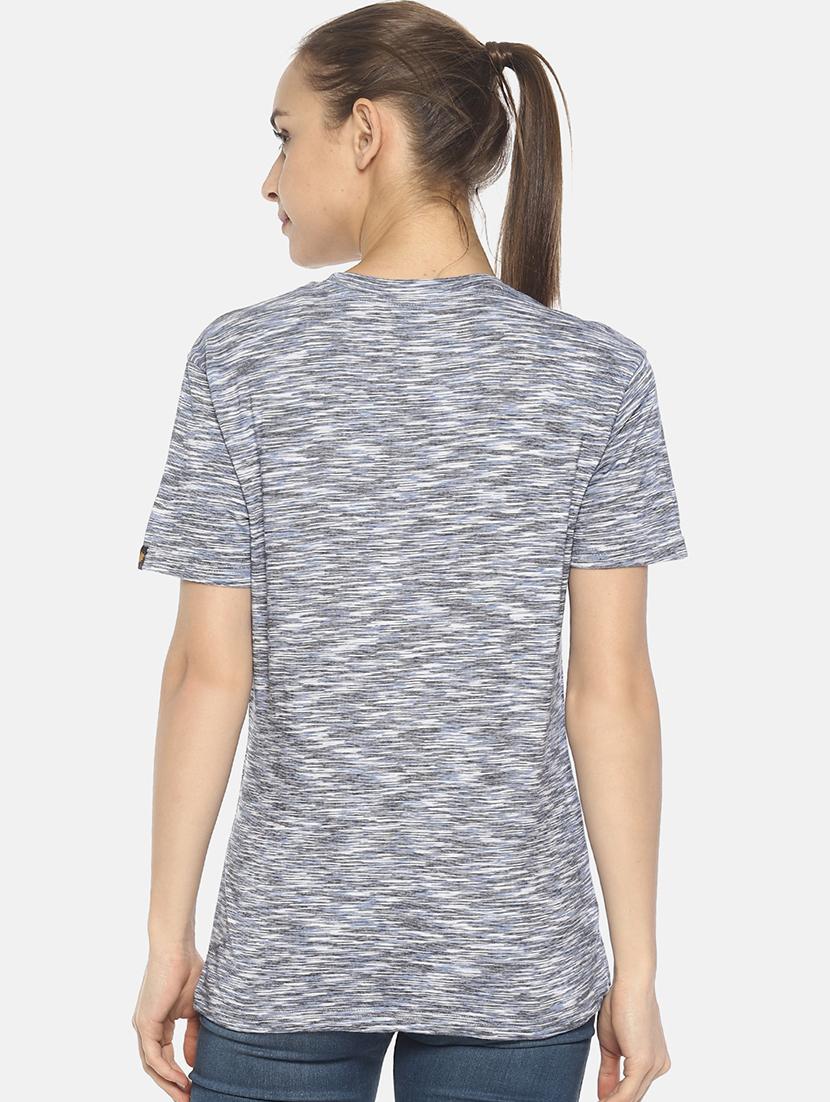 round neck graphic print tee - 17640197 - Zoom Image - 3