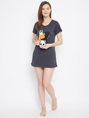 sleepwear long t-shirt - 17641177 - Standard Image - 4