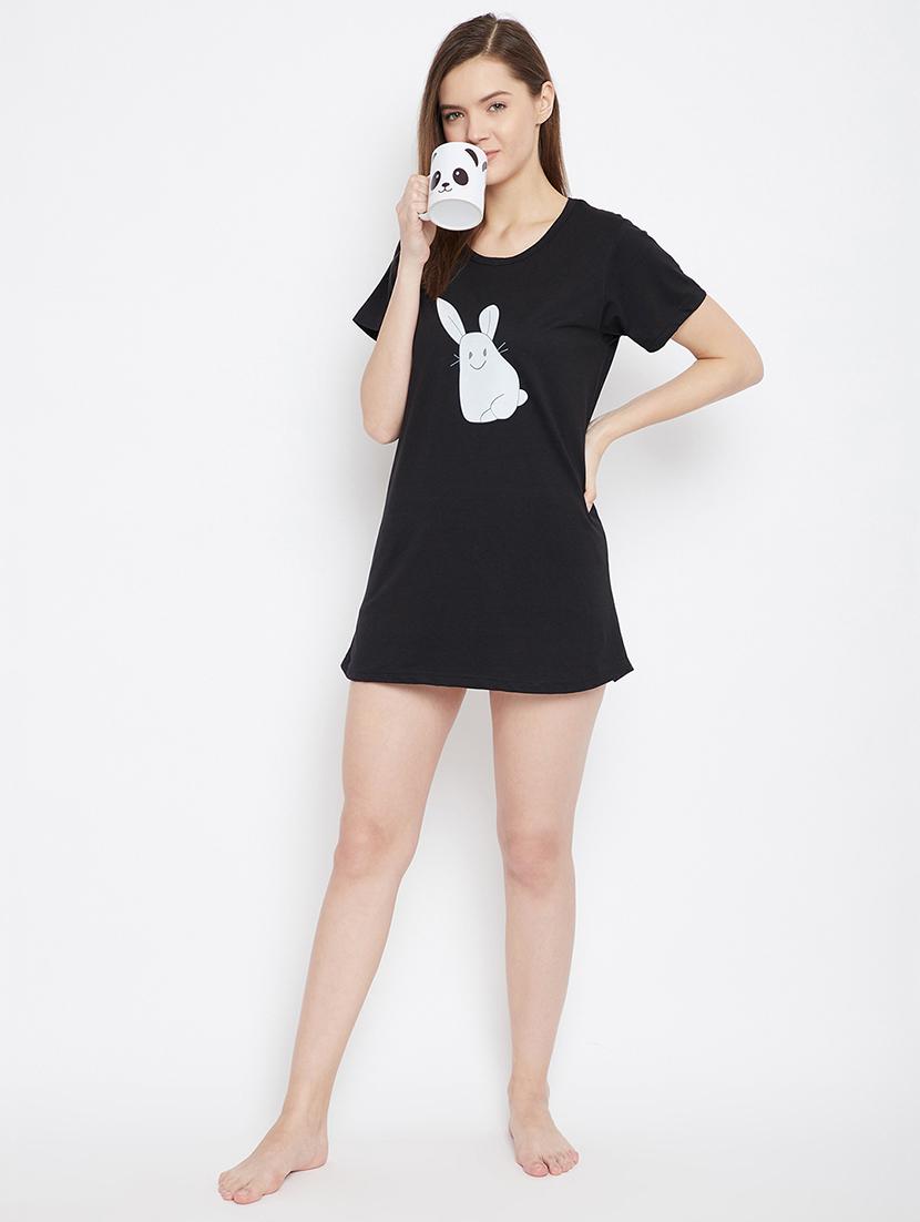 sleepwear long t-shirt - 17641178 - Zoom Image - 4