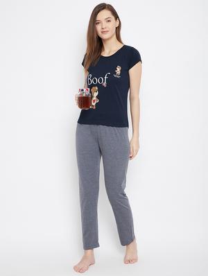 round neck printed tee - 17641193 - Standard Image - 4