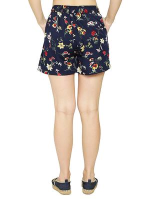 mid rise floral shorts - 17641223 - Standard Image - 3