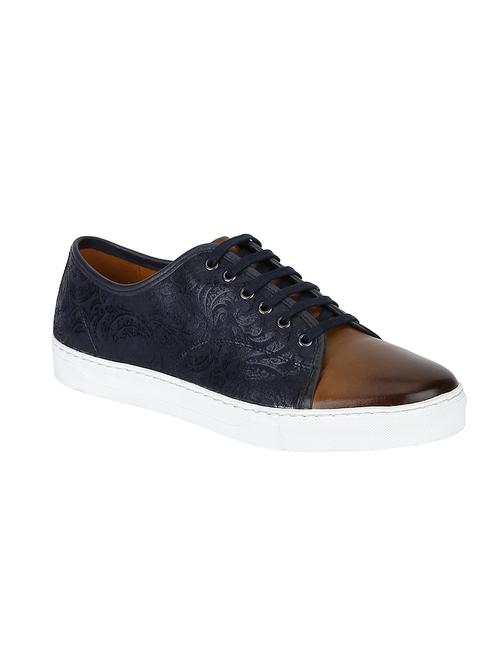 multi colored leather lace up sneakers - 17641662 - Standard Image - 1