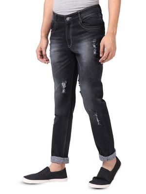 black washed ripped jeans - 17641689 - Standard Image - 2