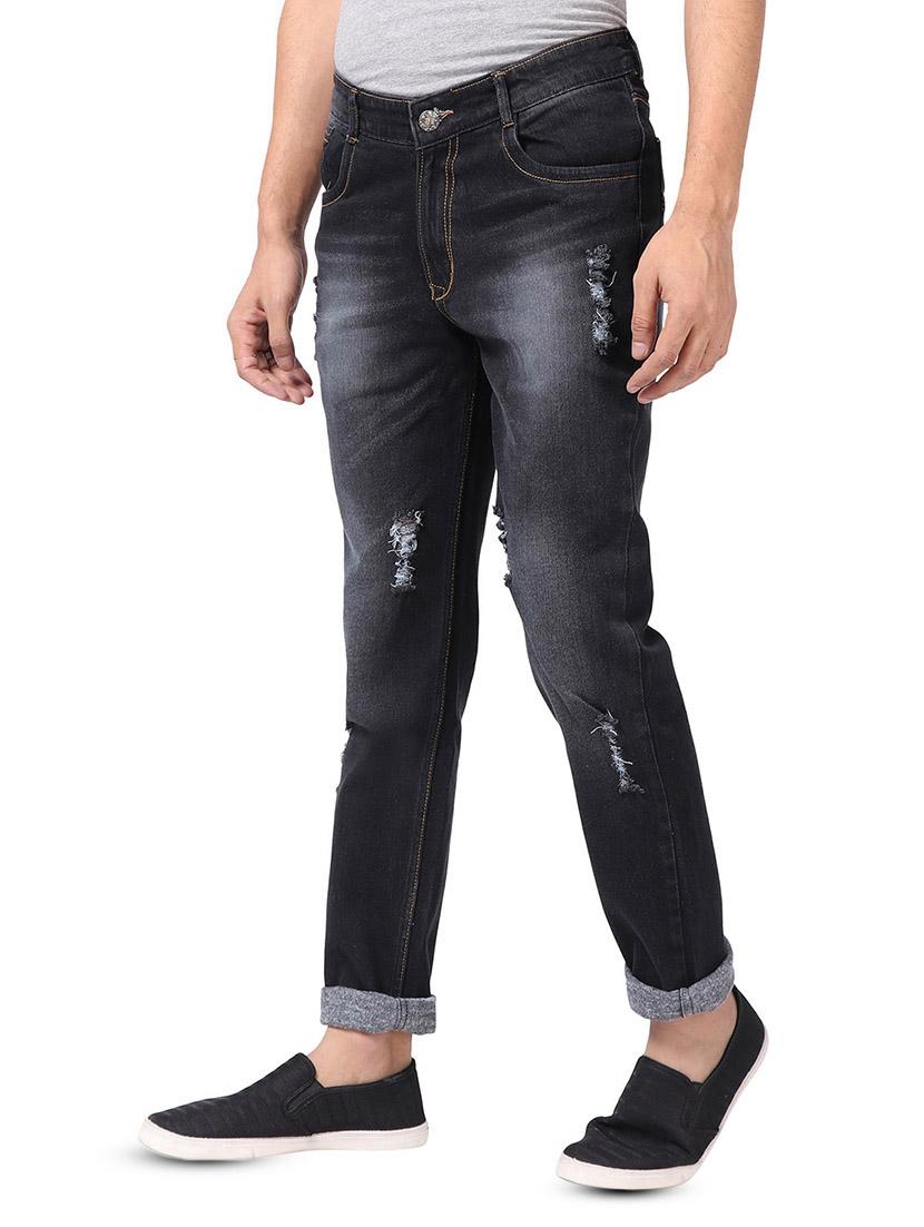 black washed ripped jeans - 17641689 - Zoom Image - 2