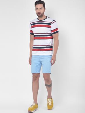 white striped t-shirt - 17641723 - Standard Image - 4