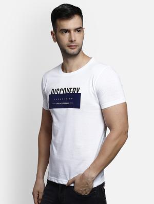 white printed t-shirt - 17641728 - Standard Image - 2
