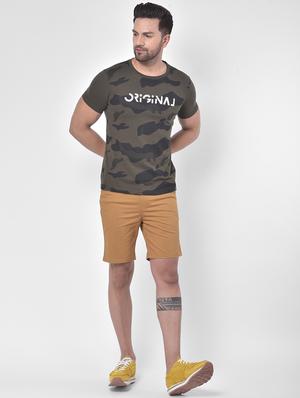 olive green camouflage t-shirt - 17641730 - Standard Image - 4