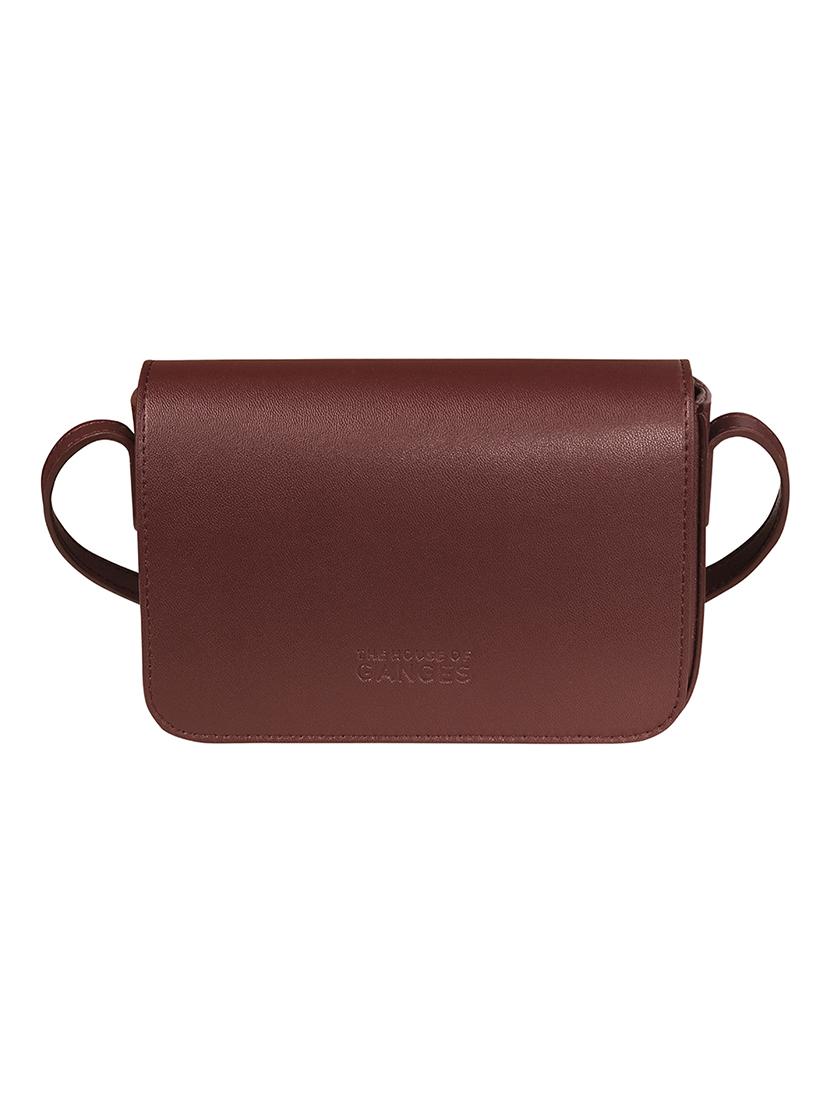 red colored leatherette (pu) regular sling bag - 17641864 - Zoom Image - 1