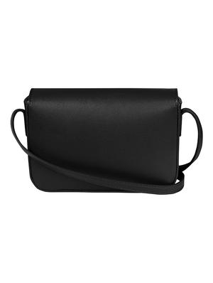 black colored leatherette (pu) regular sling bag - 17641988 - Standard Image - 2