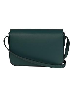 green colored leatherette (pu) regular sling bag - 17641989 - Standard Image - 2
