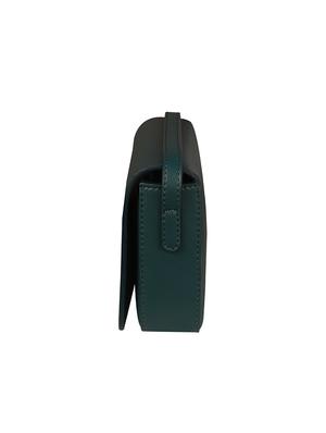 green colored leatherette (pu) regular sling bag - 17641989 - Standard Image - 4