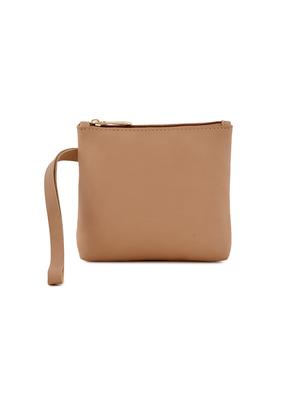 nude leatherette (pu) combo handbag - 17642017 - Standard Image - 7