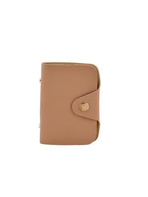 nude leatherette (pu) combo handbag - 17642017 - Standard Image - 8