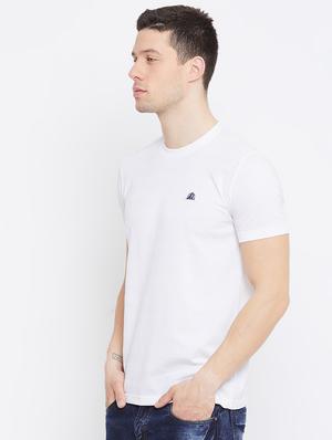 white jacquard t-shirt - 17642430 - Standard Image - 2