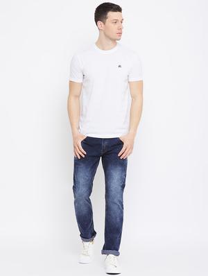 white jacquard t-shirt - 17642430 - Standard Image - 4