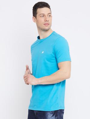 blue jacquard t-shirt - 17642432 - Standard Image - 2