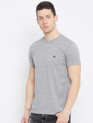 grey jacquard t-shirt - 17642436 - Standard Image - 2